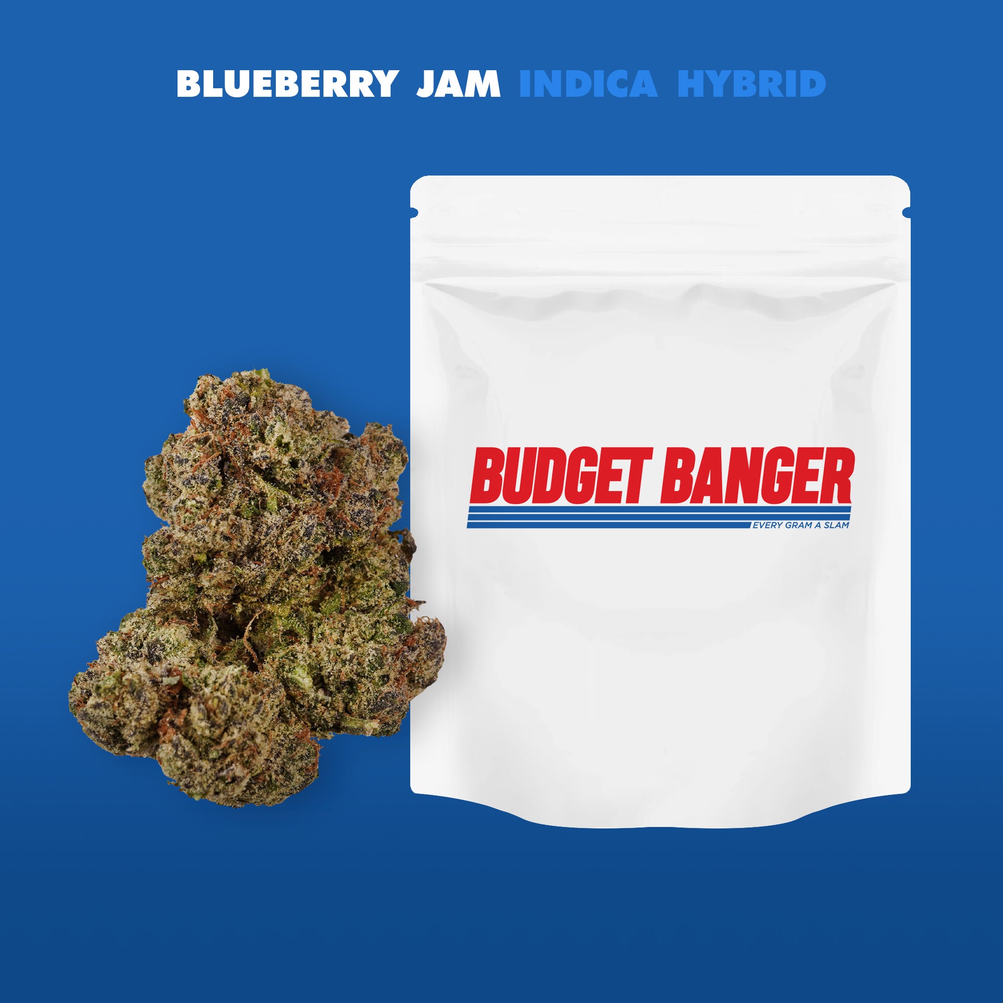 Sweet, mellow, and dripping in berry goodness — Blueberry Jam delivers that slow-simmer high that spreads from head to toe. This is the strain for when you want to melt into the moment and let the good vibes roll.