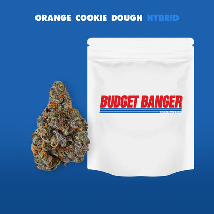 Bright, comforting, and irresistibly smooth — Orange Cookies Dough is a flavorful hybrid that blends uplifting citrus energy with warm, doughy relaxation. This strain delivers a happy, mood-boosting mental lift paired with a cozy, calming body feel that never becomes overwhelming. Perfect for easing stress while keeping spirits high, Orange Cookies Dough is ideal for relaxed afternoons, creative sessions, or winding down with a smile. Balanced yet indulgent, this strain offers a feel-good experience that’s 